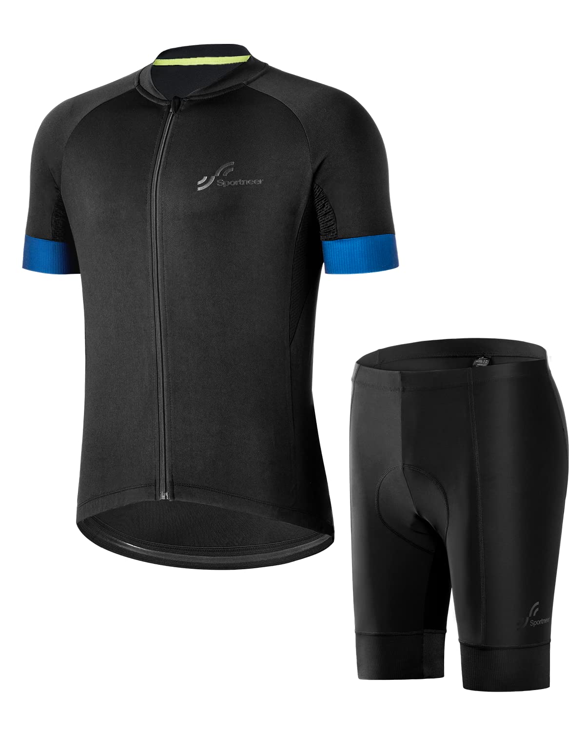 Sportneer Cycling Jersey Men s Padded Bike Shorts Clothing Sets