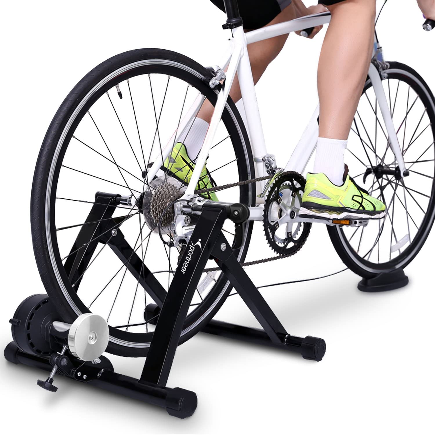 Sportneer bike sale trainer noise